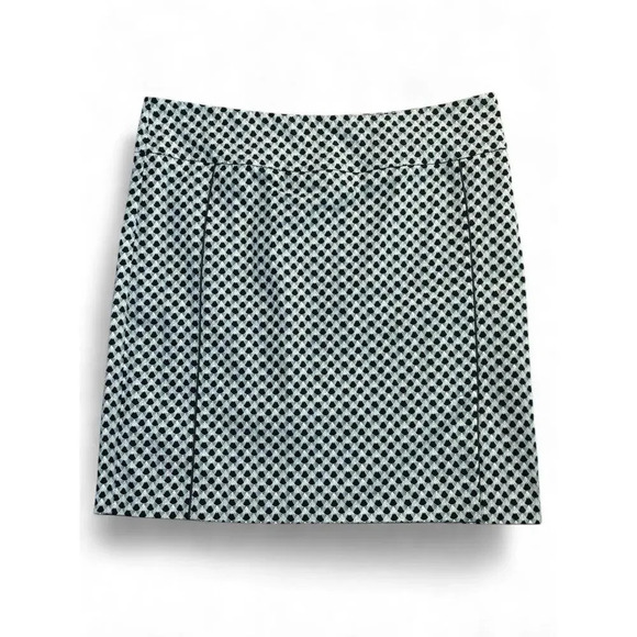 Margaret M Slimming Pencil Skirt Grey & White Patterned Stretch Pull On - Picture 1 of 7